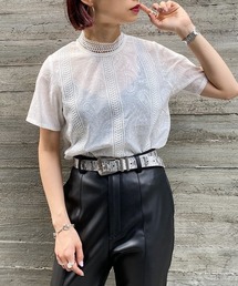 PAGEBOY | ペイズリーレースSS(シャツ/ブラウス)