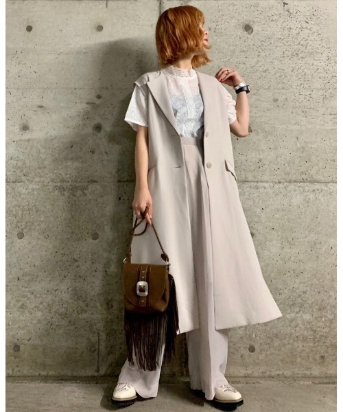 PAGEBOY（ページボーイ）の「ペイズリーレースSS（シャツ/ブラウス・レディース・オフホワイト/ブラック・FREE）」の17枚目の写真