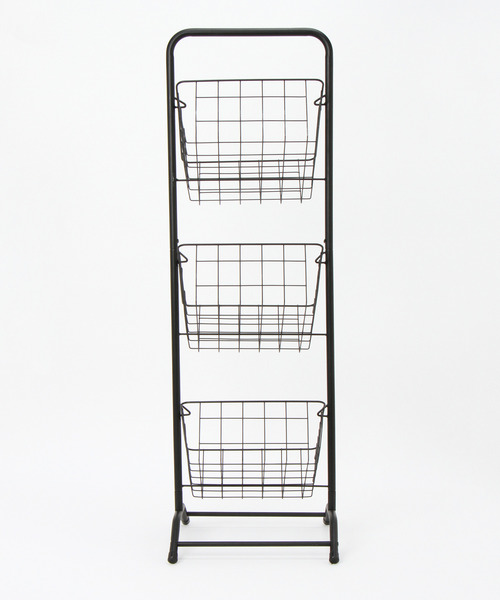 LBC（エルビーシー）の「【ZOZO限定】オブリークネス　ラック（収納グッズ・レディース・ブラック/ホワイト・FREE）」の10枚目の写真