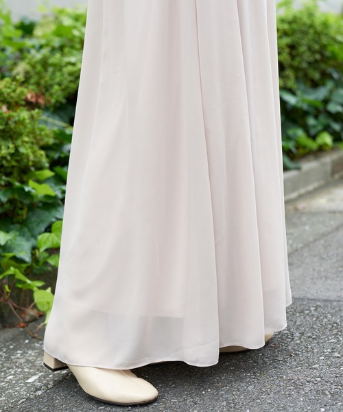 flower(フラワー)の「フォギーキャミワンピ(ワンピース・レディース・ベージュ/ブラウン・FREE)」の8枚目の写真