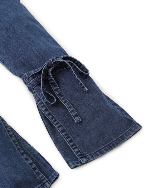 F（エフ）（エフ）の「【F】デザインスリットデニム（デニムパンツ・メンズ・インディゴブルー・1/2）」の14枚目の写真