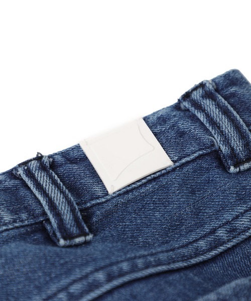 F（エフ）（エフ）の「【F】デザインスリットデニム（デニムパンツ・メンズ・インディゴブルー・1/2）」の5枚目の写真