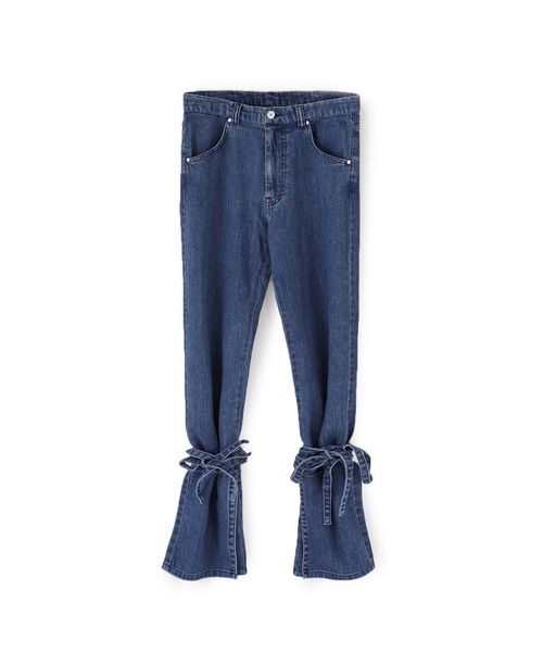 F（エフ）（エフ）の「【F】デザインスリットデニム（デニムパンツ・メンズ・インディゴブルー・1/2）」の3枚目の写真