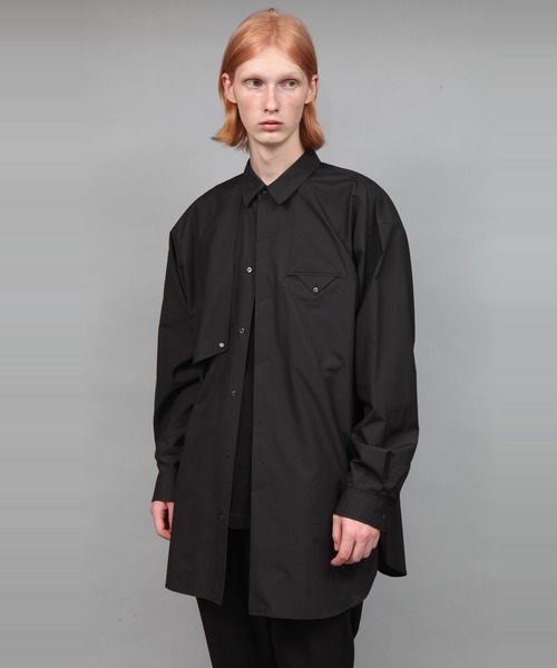 BIG SILHOUETTE COTTON SHIRT