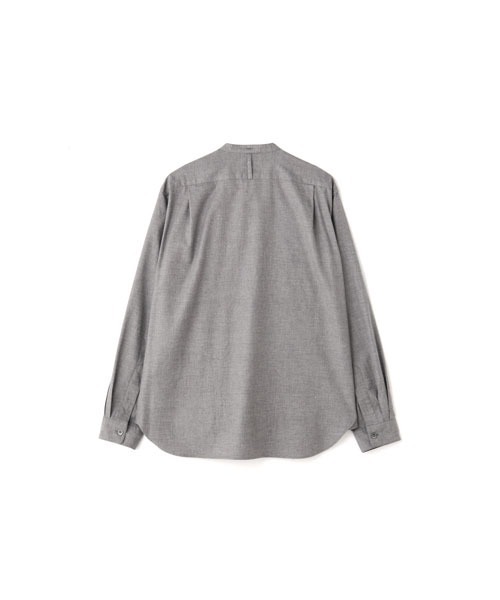 マーガレットハウエル☆ブラウス☆コットン☆グレー MARGARET HOWELL（マーガレットハウエル）の「BRUSHED SOFT