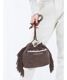 ALEXIA STAM | Reversible Drawstring Bag/リバーシブルドローストリングバッグ(ショルダーバッグ)