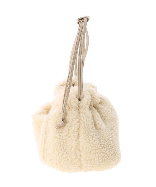 ALEXIA STAM(アリシアスタン)の「【ViVi 4月号掲載】Reversible Drawstring Bag/リバーシブルドローストリングバッグ(ショルダーバッグ・レディース・アイボリー/ブラウン/ベージュ・FREE)」の13枚目の写真