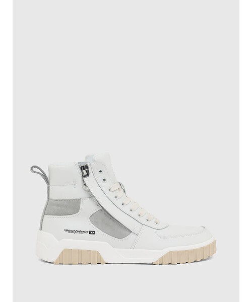 メンズ ミックスレザー ハイカット スニーカー スニーカー Diesel ディーゼル のファッション通販 Zozotown メンズ ミックスレザー ハイカット スニーカー スニーカー Diesel ディーゼル のファッション通販 Zozotown