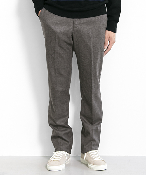 URBAN RESEARCH(アーバンリサーチ)の「UR WOOL CLASSIC TROUSER(スラックス・メンズ・ブラック/グレー・LARGE/MEDIUM)」の2枚目の写真