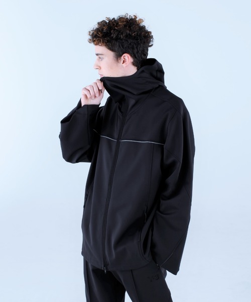 【Y-3】セットアップ (GV6093) (GV6097) adidas Y-3 CH1 KNIT SHELL FULLZIP HOODIE, Black (GV6076