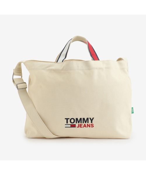tommy jeans（トミー ジーンズ）の「キャンバスショルダーバッグ（ショルダーバッグ・メンズ・ブラック/ホワイト・FREE）」の14枚目の写真