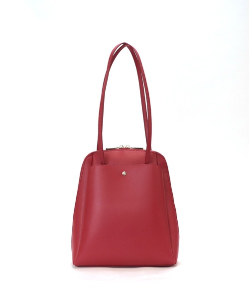 BASE(ベース)の「2way リュック & ショルダーバッグ(ショルダーバッグ・レディース・ブラック/グレイッシュベージュ/キャメル/レッド/アイボリー/グレー/グリーン/ブルー/ブラウン系その他・FREE)」の14枚目の写真