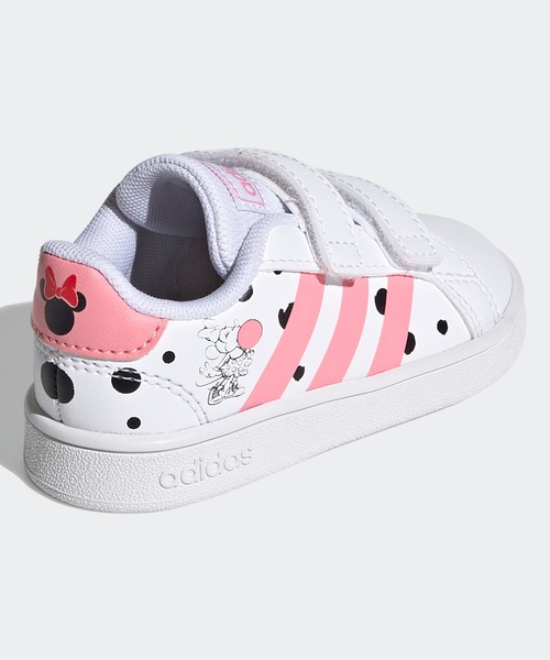 ADIDAS× ディズニー【 コートポイント 「ミニーマウス」】 adidas（アディダス）の「ディズニー ミニーマウス グランド