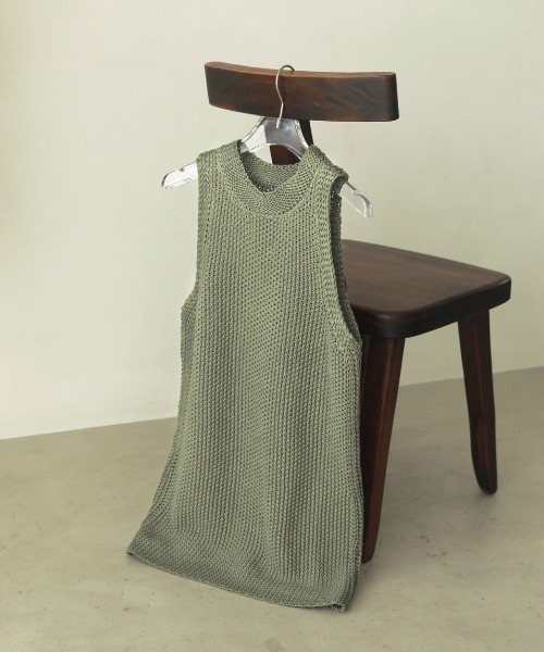 todayful ラインニットタンクトップ トゥデイフル TODAYFUL（トゥデイフル）の「ラインニットタンクトップ（タンク