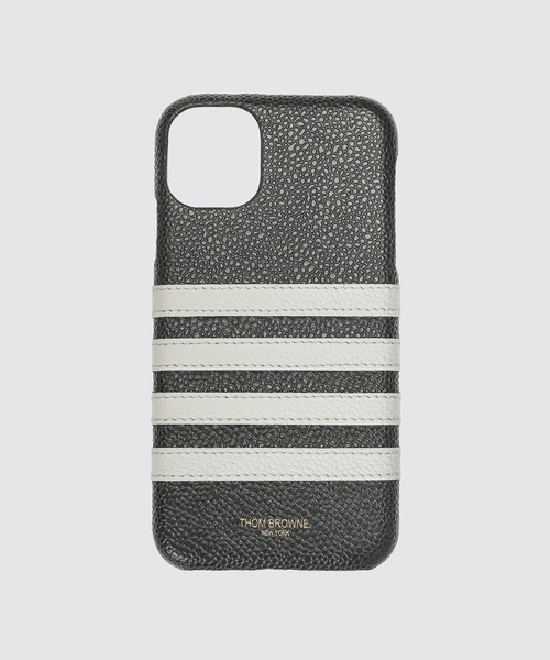 THOM BROWNE - thom browne iPhoneケース THOM BROWNE iPhone15 13 12 ケース 背面ガラス トムブラウン