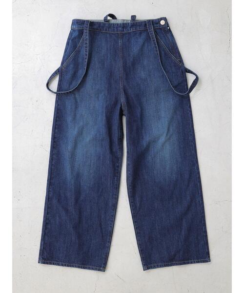 AMERICAN HOLIC（アメリカンホリック）の「肩紐付きデニムパンツ　＊（その他パンツ・レディース・インディゴブルー/ワンウォッシュ・M/L）」の6枚目の写真