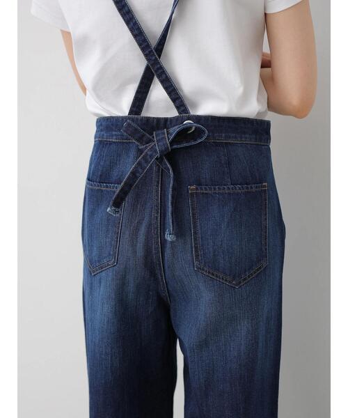 AMERICAN HOLIC（アメリカンホリック）の「肩紐付きデニムパンツ　＊（その他パンツ・レディース・インディゴブルー/ワンウォッシュ・M/L）」の13枚目の写真