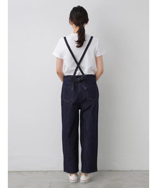 AMERICAN HOLIC（アメリカンホリック）の「肩紐付きデニムパンツ　＊（その他パンツ・レディース・インディゴブルー/ワンウォッシュ・M/L）」の22枚目の写真