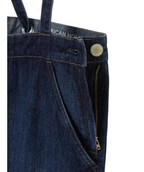 AMERICAN HOLIC（アメリカンホリック）の「肩紐付きデニムパンツ　＊（その他パンツ・レディース・インディゴブルー/ワンウォッシュ・M/L）」の17枚目の写真
