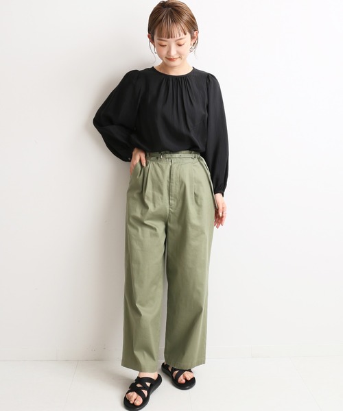 SLOBE IENA（スローブイエナ）の「ワッシャーボリュームスリーブ