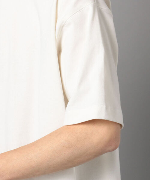 NANGA(ナンガ)の「【NANGA/ナンガ】別注 ロゴTシャツ(Tシャツ/カットソー・メンズ・ベージュ/ホワイト/オリーブ・L/XL/M)」の4枚目の写真