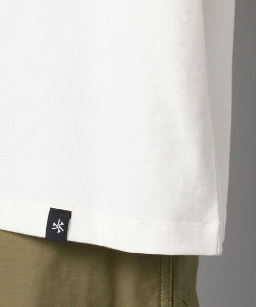 NANGA(ナンガ)の「【NANGA/ナンガ】別注 ロゴTシャツ(Tシャツ/カットソー・メンズ・ベージュ/ホワイト/オリーブ・L/XL/M)」の17枚目の写真