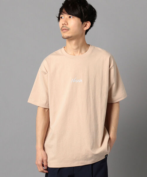 NANGA(ナンガ)の「【NANGA/ナンガ】別注 ロゴTシャツ(Tシャツ/カットソー・メンズ・ベージュ/ホワイト/オリーブ・L/XL/M)」の22枚目の写真