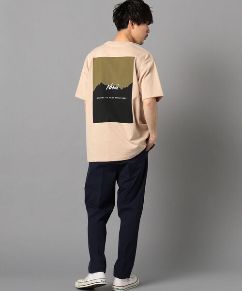 NANGA(ナンガ)の「【NANGA/ナンガ】別注 ロゴTシャツ(Tシャツ/カットソー・メンズ・ベージュ/ホワイト/オリーブ・L/XL/M)」の19枚目の写真