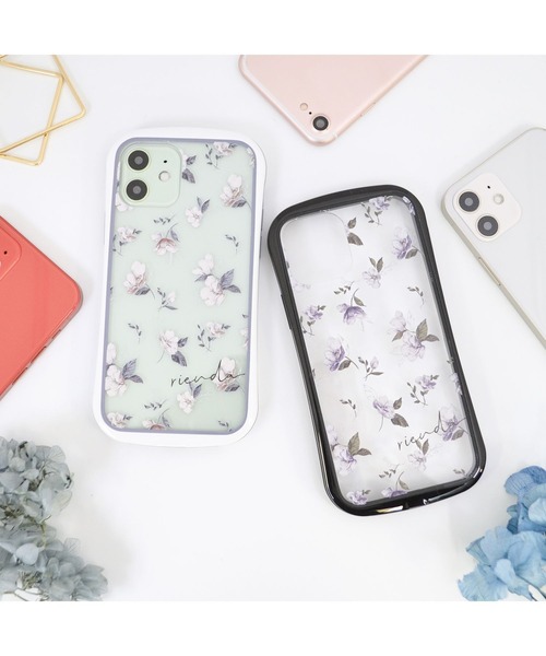 rienda（リエンダ）の「iPhone12 iPhone12mini iPhone12ProMax iPhoneSE(第2世代/第3世代) iPhone8 iPhone7 rienda [耐衝撃クリアケース]（スマホケース/カバー・レディース・ホワイト/ブラック/ホワイト系その他/ブラック系その他/ホワイト系その他2/ホワイト系その他3/ブラック系その他2/ブラック系その他3・A/C/D/B）」の9枚目の写真