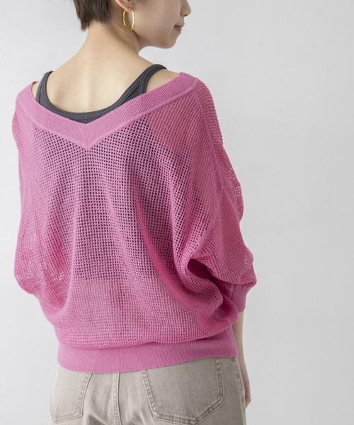アパルトモン　 メッシュ　ニット　未使用‼️ Mesh Knit（ニット／セーター）｜L'Appartement（アパルトモン
