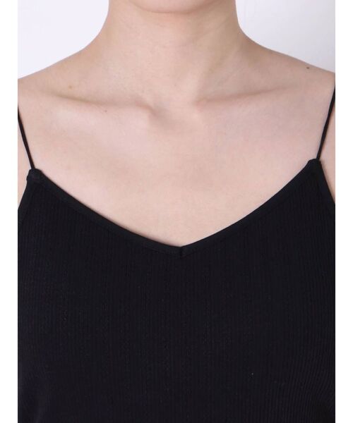 MERCURYDUO(マーキュリーデュオ)の「カップ付バックオープンキャミ(Tシャツ/カットソー・レディース・オフホワイト/ブラック/ベージュ・FREE)」の19枚目の写真