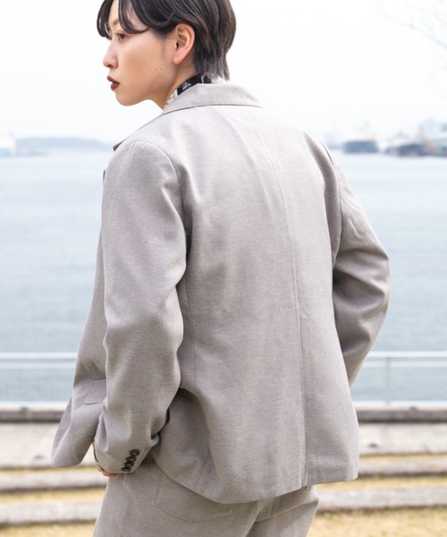 kutir（クティール）の「【セットアップ可】テーラードジャケット（テーラードジャケット・レディース・カーキ/モカ/キャメル・SMALL/MEDIUM）」の8枚目の写真