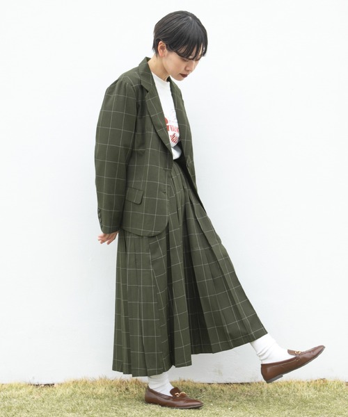 kutir（クティール）の「【セットアップ可】テーラードジャケット（テーラードジャケット・レディース・カーキ/モカ/キャメル・SMALL/MEDIUM）」の9枚目の写真