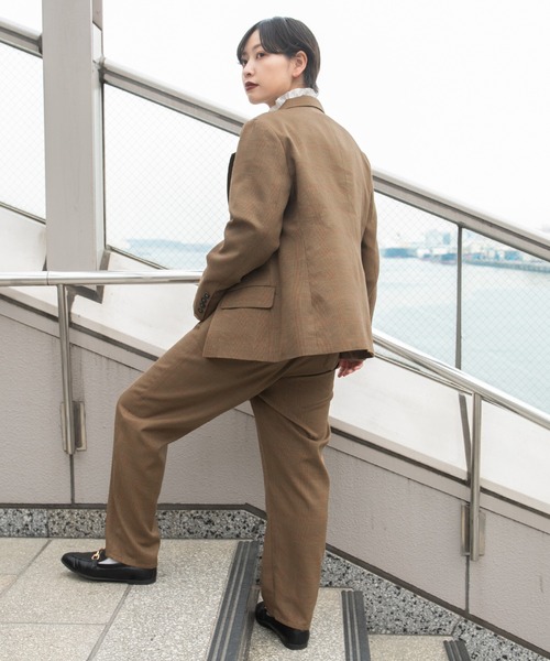 kutir（クティール）の「【セットアップ可】テーラードジャケット（テーラードジャケット・レディース・カーキ/モカ/キャメル・SMALL/MEDIUM）」の18枚目の写真