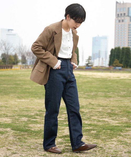 kutir（クティール）の「【セットアップ可】テーラードジャケット（テーラードジャケット・レディース・カーキ/モカ/キャメル・SMALL/MEDIUM）」の22枚目の写真