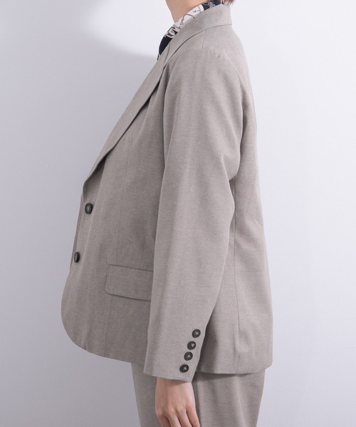 kutir（クティール）の「【セットアップ可】テーラードジャケット（テーラードジャケット・レディース・カーキ/モカ/キャメル・SMALL/MEDIUM）」の7枚目の写真