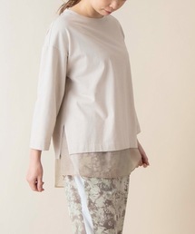 La SRIC | La SRIC / オーガンジードッキングカットソー(Tシャツ/カットソー)