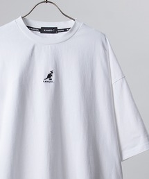 【KANGOL/カンゴール】ワンポイントミニロゴ刺繍 Tシャツ/ビッグシルエット/ユニセックス
