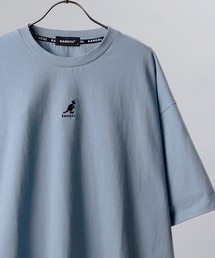KANGOL（カンゴール）の「【KANGOL／カンゴール】ワンポイントミニロゴ刺繍 Tシャツ/ビッグシルエット/ユニセックス（Tシャツ/カットソー・メンズ）」