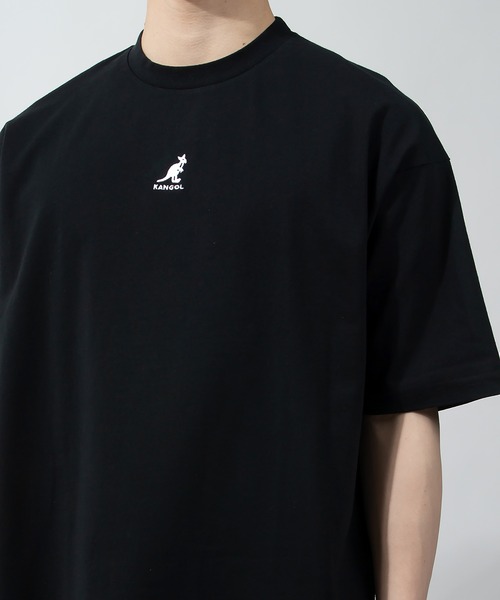 KANGOL(カンゴール)の「【KANGOL/カンゴール】ワンポイントミニロゴ刺繍 Tシャツ/ビッグシルエット/ユニセックス(Tシャツ/カットソー・メンズ・ブラック/ベージュ/オフホワイト/ブルー・M/L/XL)」の15枚目の写真
