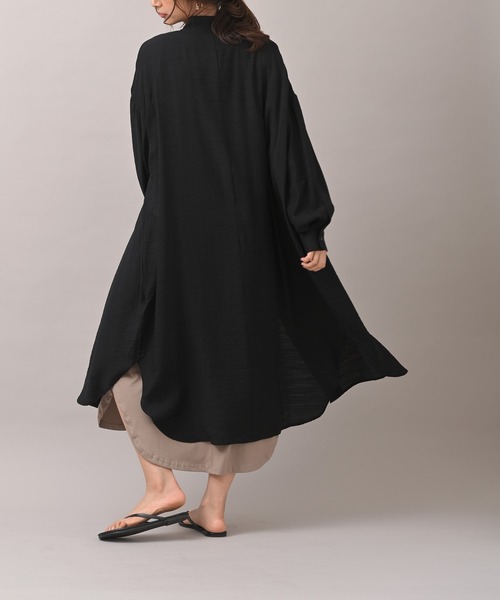 R・P・S　pura（アールピーエスピューラ）の「【WEB限定】pura　チャイナワンピース（ワンピース・レディース・ブラック/カーキ/ブルー・フリー）」の7枚目の写真