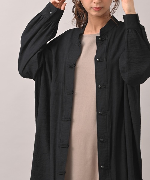 R・P・S　pura（アールピーエスピューラ）の「【WEB限定】pura　チャイナワンピース（ワンピース・レディース・ブラック/カーキ/ブルー・フリー）」の22枚目の写真