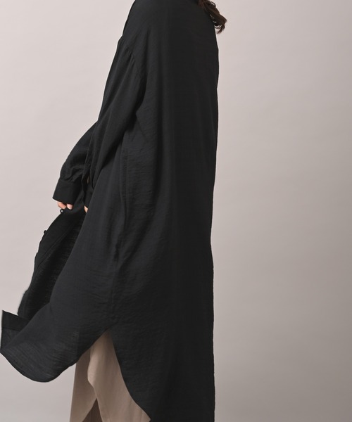 R・P・S　pura（アールピーエスピューラ）の「【WEB限定】pura　チャイナワンピース（ワンピース・レディース・ブラック/カーキ/ブルー・フリー）」の19枚目の写真