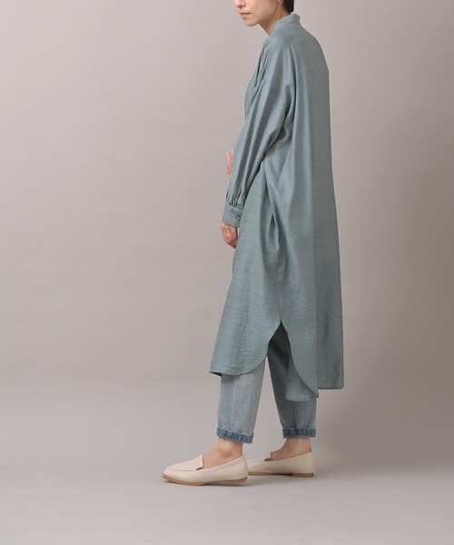 R・P・S　pura（アールピーエスピューラ）の「【WEB限定】pura　チャイナワンピース（ワンピース・レディース・ブラック/カーキ/ブルー・フリー）」の17枚目の写真