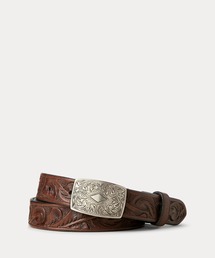 ディストレスト レザー ベルト（ベルト）｜RRL（ダブル アール エル