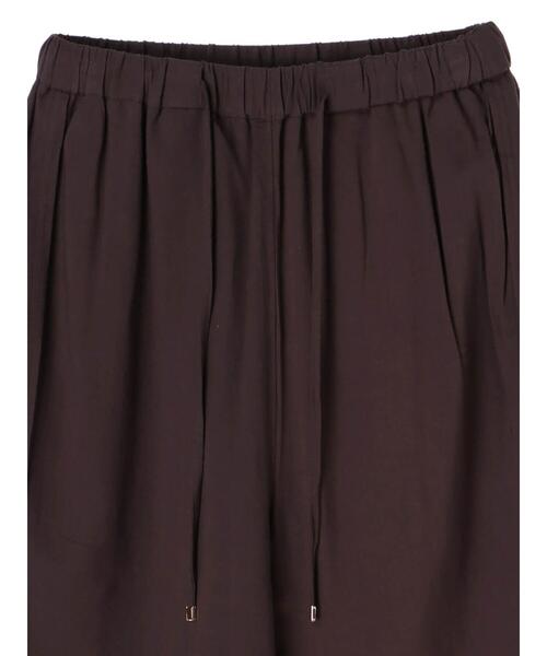 rem closet（レムクローゼット）の「ドロストパンツ（その他パンツ・レディース・ダークブラウン/アイボリー・S）」の13枚目の写真