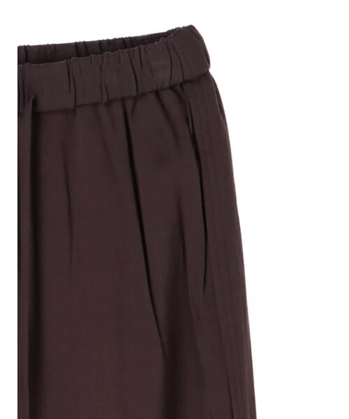 rem closet（レムクローゼット）の「ドロストパンツ（その他パンツ・レディース・ダークブラウン/アイボリー・S）」の14枚目の写真