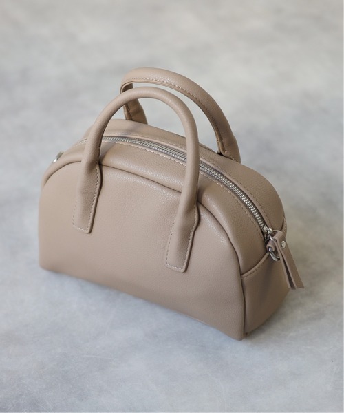 deux amour（ドゥーザムール）の「ミニボストンバック（ボストンバッグ・レディース・ブラック/ベージュ/アイボリー・FREE）」の6枚目の写真