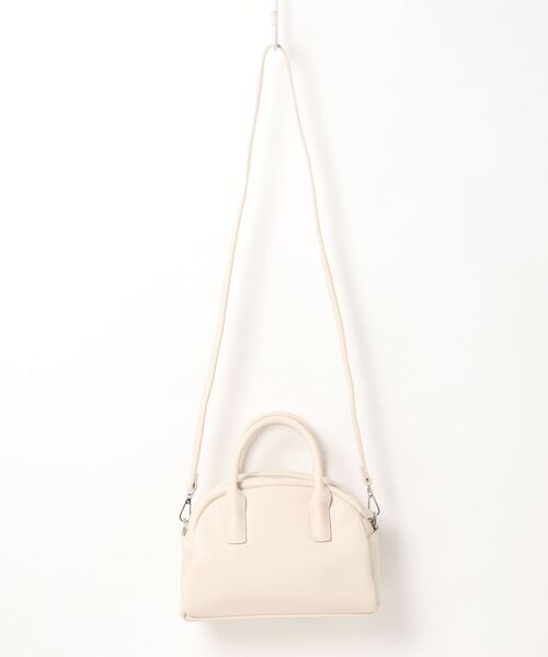 deux amour（ドゥーザムール）の「ミニボストンバック（ボストンバッグ・レディース・ブラック/ベージュ/アイボリー・FREE）」の18枚目の写真