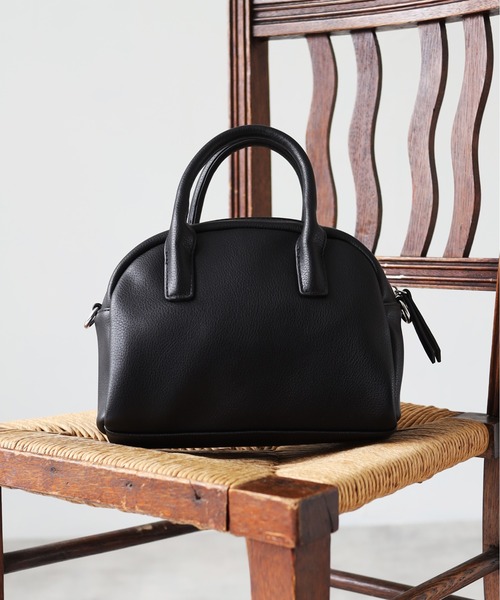 deux amour（ドゥーザムール）の「ミニボストンバック（ボストンバッグ・レディース・ブラック/ベージュ/アイボリー・FREE）」の14枚目の写真